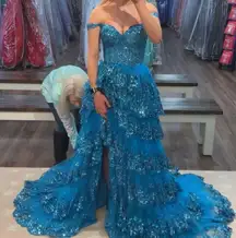 Sherri Hill 55500 Peacock