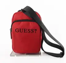 Guess Red Nylon Crossbody Bag