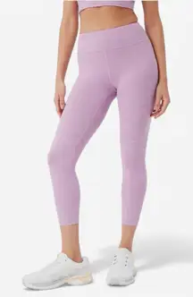 Outdoor Voices TechSweat Heathered Lilac Leggings Women’s Size S - Activewear