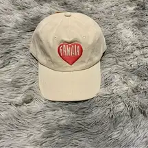 Target Women’s Familia Heart Adjustable Hat Tan & Pink NWT