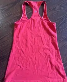 Womens Lululemon athletica red racer back tank top