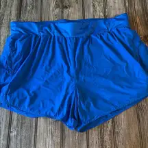 Fabletics run shorts running 3x NEW austyn zip back pocket liner shorts mid rise