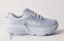 Hoka  Bondi 8 Sneakers in Ether / Illusion 10.5