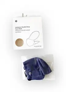 HTF:new Lululemon ॐ 2 Strap Adjustable Face Mask ॐ Midnight Orchid Purple ॐ Nulu