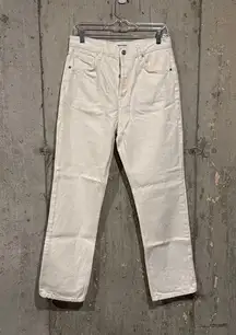 Jeans Cynthia High Rise Straight Jeans Women's Size 29 Vintage White