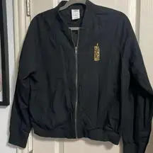 💖 Disney Black Hocus Pocus Jacket Metallic Gold "Lit the Black Flame Candle"