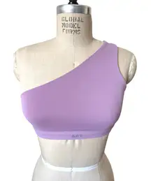 SET ACTIVE Luxform One-Shoulder Bra in Lavender Purple Size XS