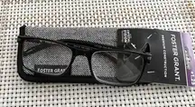 Foster Grant NWT  Colorcad Readers 1.25 new with case