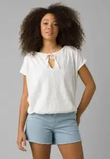 Prana Ocupas Popover Soft White NWT‎ Small