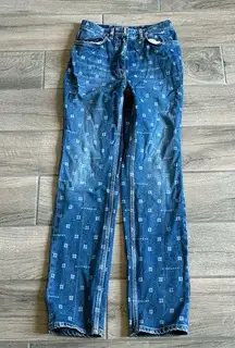 Givenchy logo denim jeans