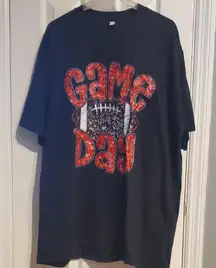 Game Day Black T-Shirt