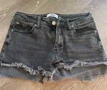 JBD black medium jean shorts