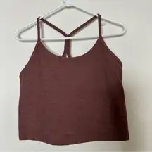 Beyond Yoga T Back Crop Athletic Top 2X