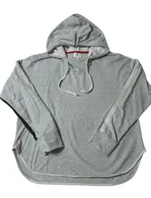 Sundry Gray Contrast Sleeve Pullover Sweatshirt size 3; Large