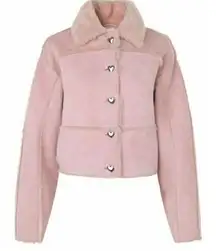 Saks Potts Kahlo Genuine Shearling Lambskin Coat