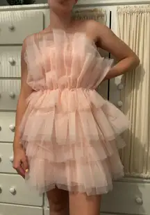 Puffy Pink Dress