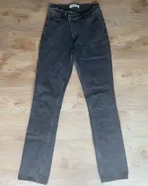 Abercrombie & Fitch The ‘90s Slim Straight Ultra High Rise Jeans