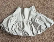 Blue Blush flare bubble skirt