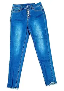 New Slim-sation By Multiples Crop Button Up Jeans 8