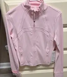 NWT Lululemon Define Cropped Jacket Strawberry Milkshake