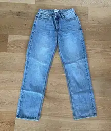 Princess Polly  Button Fly Straight Leg Jeans