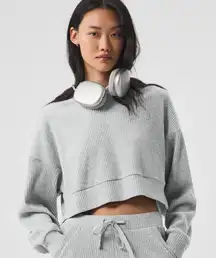 alo Muse Hoodie - Athletic Heather Grey