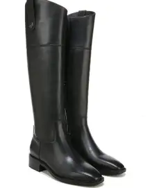 Drina Riding Boots black leather casual outdoor comfy classic
