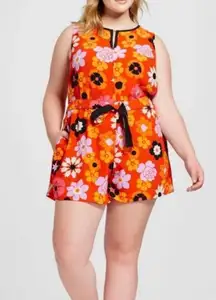 for Target Retro Floral Romper
