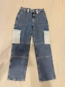 PacSun High-Rise Straight Cargo Jeans