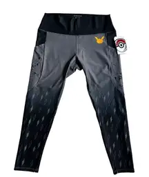 Pikachu Gray 7/8 Length Leggings - Adult size 3XL