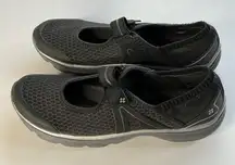 BZees Naturalizer Boardwalk Black Mary Janes Women's Shoes Size US 10.5