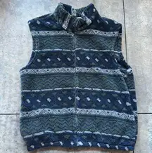NWOT skyr xl super soft and thick tribal pattern vest