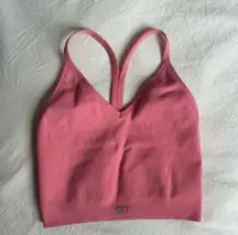 Set Active Sculptflex Ribbed V Bra