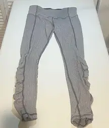 Lululemon Run Turn Around Tight-Herringbone-Size 6