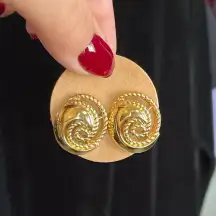 Trifari Gold Earrings
