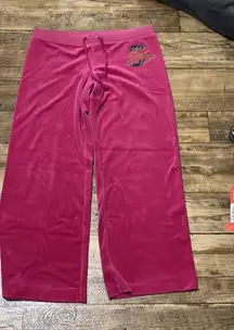 Juicy Couture Women’s Large Sweatpants Pink Joggers