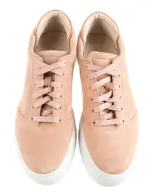 Want Les Essentials Womens Lalibela Suede Platform Sneakers Pink Sz 39 EU/8 US‎