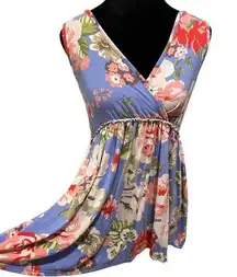 Matilda Jane The Adventure Begins as a Rose Floral Wrap Style Babydoll Blouse