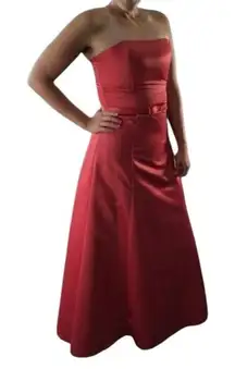 Gunne Sax Jessica McClintock Dresses | Jessica McClintock Red Long Dress