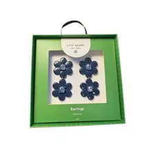 Kate Spade‎ for Target Blue Flower Earrings. NWT!