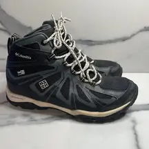 Columbia Omni-Grip YL1042-010 Women's Techlite Waterproof Boots Sz 6.5 Hiking