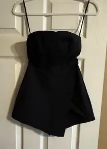 Princess Polly Black Mini Romper