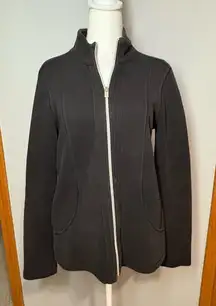 Tommy‎ Bahama black full zip island loungewear casual jacket size S