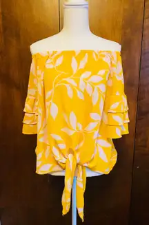 Bright Yellow Blouse