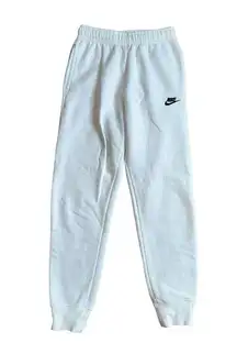 Nike Women’s  Sportswear Club Fleece Joggers White Size Small