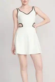 Old Navy white tennis dress with cutouts