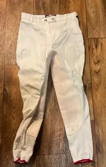 Millers‎ Tri-Umph Size 28 Breech Riding Pants Off White Full Seat Equestrian