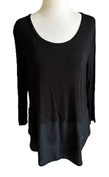 Michael Kors Black Long Sleeve Blouse Women's Size Medium | 60-27