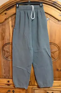Grey cotton sweatpants 