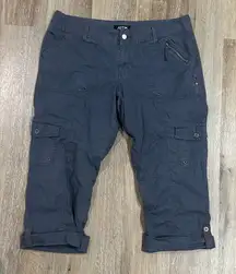 Apt. 9 Charcoal Cargo Capris